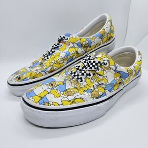 Vans x The Simpsons Homer Simpson Era Shoes Mens 5.5 Womens 7 Rare 2020
